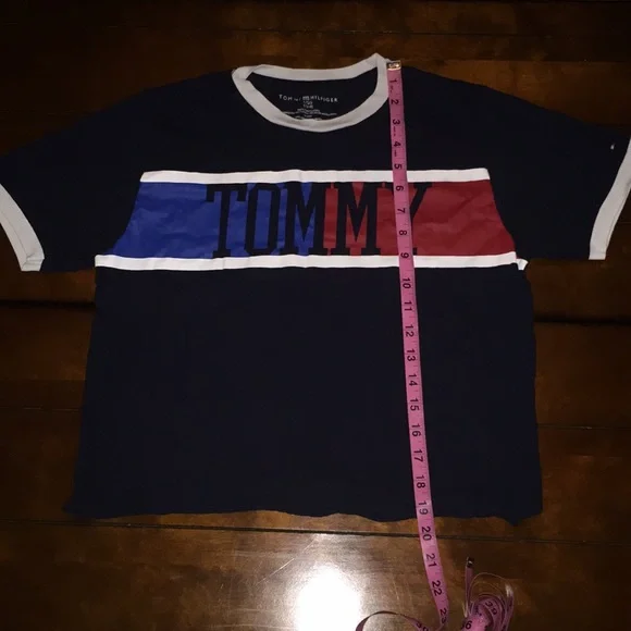 Tommy Hilfiger Short sleeve graphic Crop Top   Youth - Picture 3 of 5